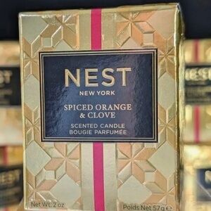 NEST Fragrances Spiced Orange & Clove Candle - Gold and Pink